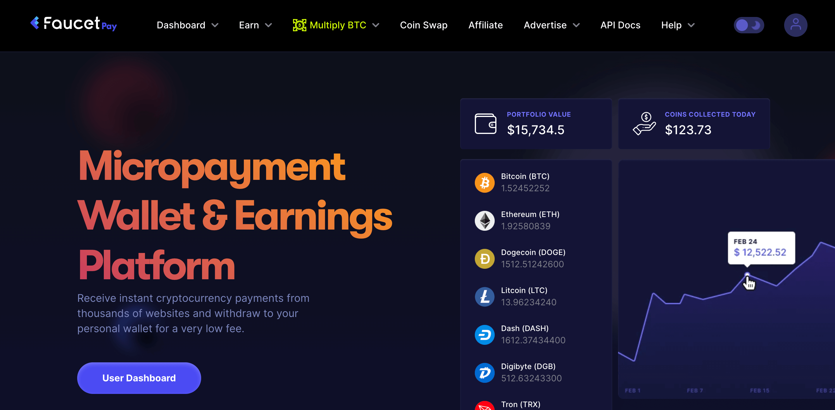 How to link your address to your FaucetPay.io account